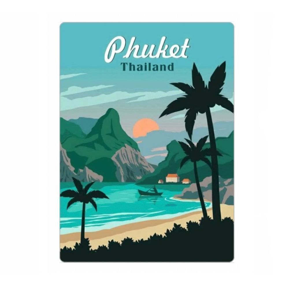 COPY - Phuket Thailand Souvenir Travel Magnet
